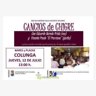 XXIII Alcuentros cola Cultura d'Asturies - Cancios de Chigre