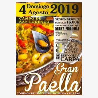 Gran Paella en el Campo de San Lorenzo - Santa Gadea 2019