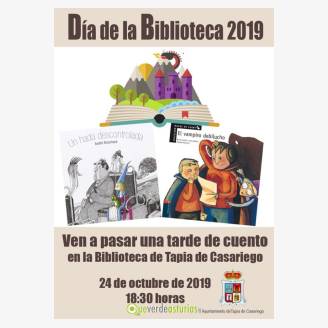 Da de la Biblioteca 2019 en Tapia de Casariego - Cuentacuentos