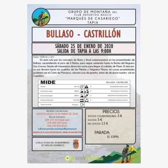 Ruta con el Club Deportivo Bsico Marqus de Casariego: Bullaso - Castrilln