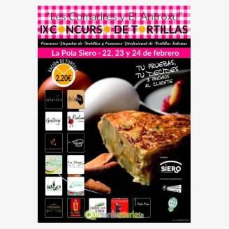 IX Concurso de tortillas salonas de Pola de Siero 2019