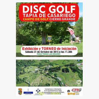 Exhibicin y Torneo de Iniciacin de Disc Golf en Tapia de Casariego (Semana Saludable)