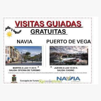 Visitas guiadas gratuitas en Navia y Puerto de Vega