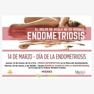 Da de la Endometriosis 2019. Charla “Rompe el silencio por la endometriosis”