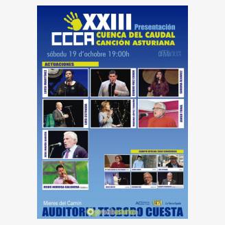 Gala de presentacin del XXIII Concursu Cuenca del Caudal