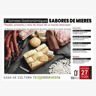 Sabores de Mieres "Pasado, presente y retos de futuro de la cocina asturiana"