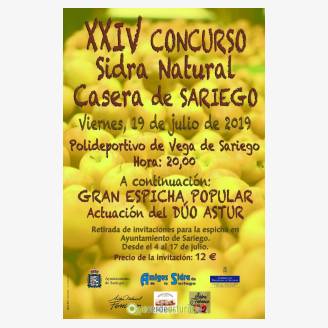 XXIV Concurso de Sidra Natural Casera de Sariego 2019
