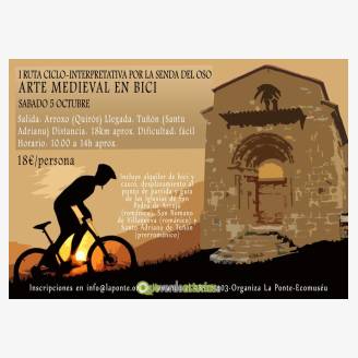 Arte Medieval en Bici