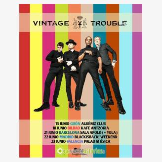 Vintage Trouble en concierto en Gijn