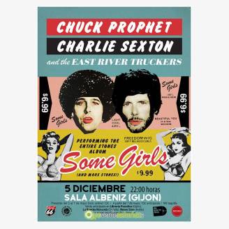Chuck Prophet and The Mission Express (featuring Charlie Sexton) en Gijn