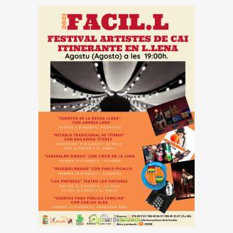 FACIL.L "Festival d'Artistes de Cai Itinerante en L.lena"