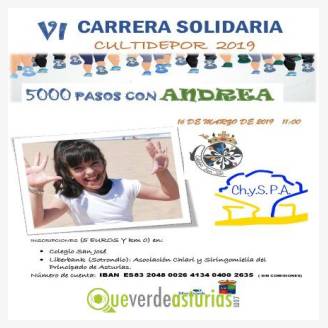VI Carrera solidaria Cultidepor 2019 en San Martn del Rey Aurelio