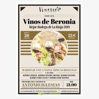 Gran cata de Berona - Mejor Bodega de La Rioja 2019 en Vinoteo