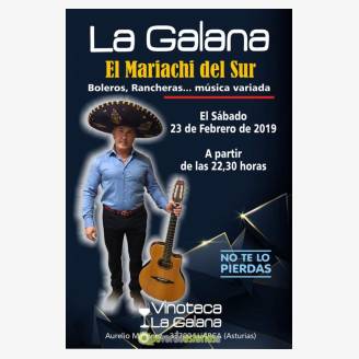 El Mariachi del Sur en concierto en La Galana