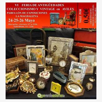 VI Feria de Antigedades Coleccionismo y Vintage 2019 en Avils