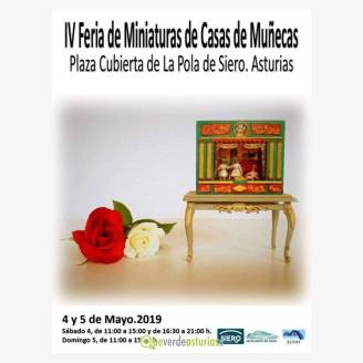 IV Feria de Miniaturas de Casas de Muecas 2019 en Pola de Siero