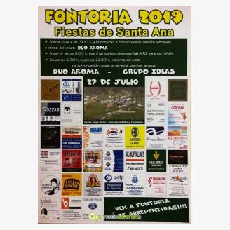 Fiesta de Santa Ana Fontoria 2019