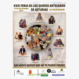 XXXI Feria de los Quesos Artesanos de Asturias 2019 en La Foz de Morcn