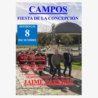 Fiesta de la Concepcin 2019 en Campos