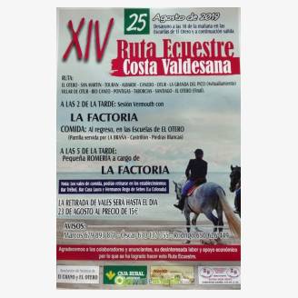 XIV Ruta ecuestre Costa Valdesana 2019