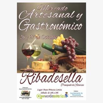 Mercado artesanal y gastronmico 2019 en Ribadesella
