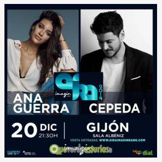 Cepeda y Ana Guerra en concierto en Gijn