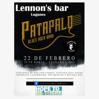 PataPalo en concierto en Lennon´s Bar Lugones