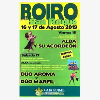 Fiestas de San Roque Boiro 2019