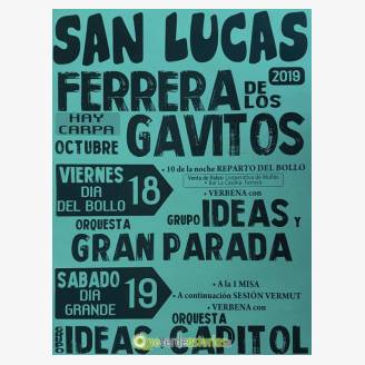 Fiestas de San Lucas 2019 en Ferrera de los Gavitos