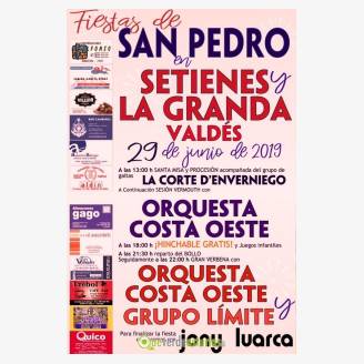 Fiesta de San Pedro 2019 en La Granda y Setienes
