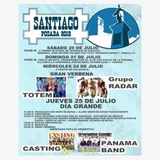 Fiestas de Santiago 2019 en Posada de Llanes