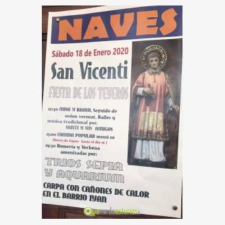 Fiesta de San Vicente 2020 en Naves - Fiesta de los Teyeros
