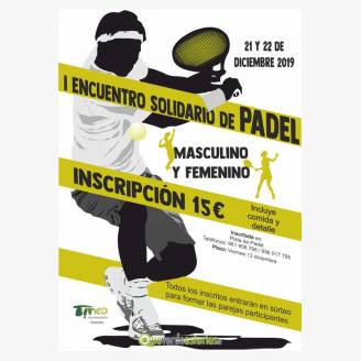 I Encuentro Solidario de Padel - Tineo 2019