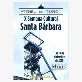 X Semana Cultural Santa Brbara Mieres 2016